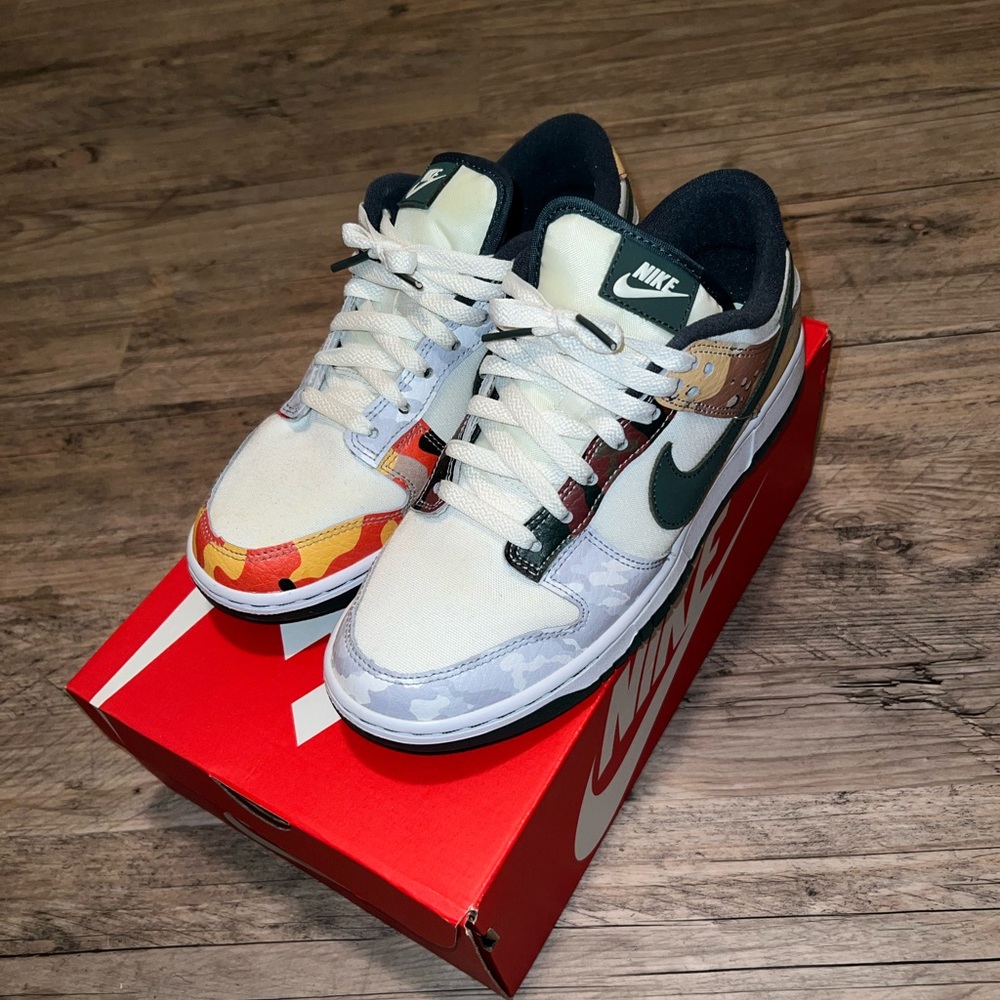 Nike SB Dunk Multi Camo - Picture 3 of 7